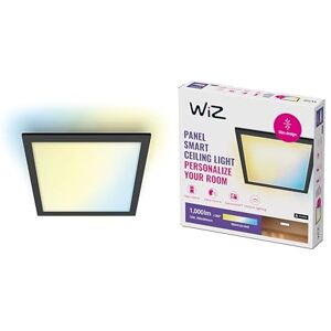 WiZ Plafondlamp Vierkant Warm- tot Koelwit Licht Slimme LED Verlichting 12W Zwart WiZ Plafondlamp Vierkant Warm- tot Koelwit Licht Slimme LED Verlichting 12W Zwart