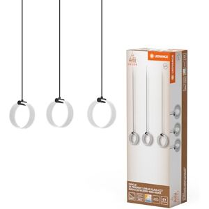 LEDVANCE Decor Circle decoratieve hanglamp, 3-lamps, LN, 20W, 1300lm, 3000K/4200K/6500K, warm wit/koud wit/daglicht, Click-CCT schakelaar, IP20, kunststof, 4-Pack LEDVANCE Decor Circle decoratieve hanglamp, 3-lamps, LN, 20W, 1300lm, 3000K/4200K/6500K, warm wit/koud wit/daglicht, Click-CCT schakelaar, IP20, kunststof, 4-Pack