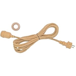 Lumisky ENNA CORD kabel E27 fitting lengte 5 meter voor buiten compatibel met onze lampenkappen Lumisky ENNA CORD kabel E27 fitting lengte 5 meter voor buiten compatibel met onze lampenkappen
