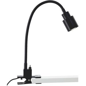 Brilliant LED klemlamp in zwart met flexibele arm & tuimelschakelaar – flexibele klemlamp, leeslamp bureaulamp bedlamp – met 3 Watt en 300 lumen, 3000K warm wit – incl. LED – voor de slaapkamer Brilliant LED klemlamp in zwart met flexibele arm & tuimelschakelaar – flexibele klemlamp, leeslamp bureaulamp bedlamp – met 3 Watt en 300 lumen, 3000K warm wit – incl. LED – voor de slaapkamer