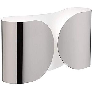 Flos FOGLIO EU CRO, staal, chroom, 37x21x9,7 Flos FOGLIO EU CRO, staal, chroom, 37x21x9,7