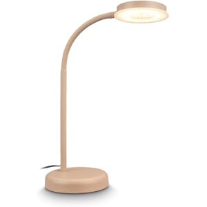 Briloner LED bureaulamp met touch, traploos dimbaar, draaibaar, tafellamp, lamp, bedlamp, thuiskantoor, bureaulamp, leeslamp, 13x55,5 cm, beige Briloner LED bureaulamp met touch, traploos dimbaar, draaibaar, tafellamp, lamp, bedlamp, thuiskantoor, bureaulamp, leeslamp, 13x55,5 cm, beige