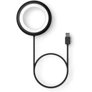 BILY Draagbare cirkel, voor selfie of video, ring, draagbaar, 3 helderheidsniveaus, sfeerlamp, nachtlampje, leeslamp, compatibel met smartphone, USB of USB C (grijs) BILY Draagbare cirkel, voor selfie of video, ring, draagbaar, 3 helderheidsniveaus, sfeerlamp, nachtlampje, leeslamp, compatibel met smartphone, USB of USB C (grijs)