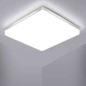 Osairous Comely LED Plafonnier 48W, 6500K 2200LM Plafondlamp, IP44 LED Badkamer Plafondlamp, Ø30cm Wit Licht Armatuur voor Slaapkamer, Badkamer, Keuken, Gang, Balkon Osairous Comely LED Plafonnier 48W, 6500K 2200LM Plafondlamp, IP44 LED Badkamer Plafondlamp, Ø30cm Wit Licht Armatuur voor Slaapkamer, Badkamer, Keuken, Gang, Balkon
