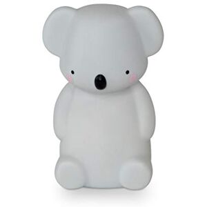 Teeny & Tiny nachtlampje voor kinderen van zachte silicone, met batterij, dier koala, 200 g Teeny & Tiny nachtlampje voor kinderen van zachte silicone, met batterij, dier koala, 200 g