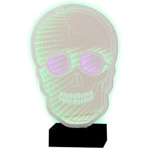 Cosy & Trendy Cosy @ Home Led-lamp, schedel, groen, 17 x 6 x 28 cm, acryl, Excl 2 AA-batterijen Cosy & Trendy Cosy @ Home Led-lamp, schedel, groen, 17 x 6 x 28 cm, acryl, Excl 2 AA-batterijen
