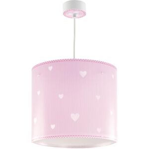 Dalber Sweet Dreams hanglamp voor kinderen, roze hartjes, E27, 62012MS, kinderlampen, meisjeskamer. Dalber Sweet Dreams hanglamp voor kinderen, roze hartjes, E27, 62012MS, kinderlampen, meisjeskamer.