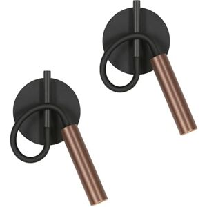 Osairous Comely Binnenwandlamp, 2 Stuks Bed Muurlamp 4W, LED Leesspots voor Slaapkamer Woonkamer Kantoor, 3000K Warm Wit Osairous Comely Binnenwandlamp, 2 Stuks Bed Muurlamp 4W, LED Leesspots voor Slaapkamer Woonkamer Kantoor, 3000K Warm Wit