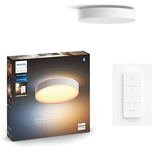 Philips Enrave Plafondlamp Dimbaar Warm tot Koel Wit Licht – Werkt met Alexa, Google Home & Apple HomeKit – Verbind met Hue Bridge Smart Lamp 38 cm Inclusief 1 Dimmer Switch Wit Philips Enrave Plafondlamp Dimbaar Warm tot Koel Wit Licht – Werkt met Alexa, Google Home & Apple HomeKit – Verbind met Hue Bridge Smart Lamp 38 cm Inclusief 1 Dimmer Switch Wit