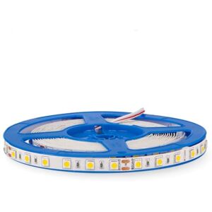 Levitantes Ledstrip, 24 V, 5 meter lang, 60 LEDs/m, 1400 lm, kleurtemperatuur 3000 K, witte PCB, IP20, ideaal voor omgevingsverlichting Levitantes Ledstrip, 24 V, 5 meter lang, 60 LEDs/m, 1400 lm, kleurtemperatuur 3000 K, witte PCB, IP20, ideaal voor omgevingsverlichting