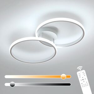 Toolight Comely Dimbare LED Plafonnier, 38W 4275LM Moderne LED Slaapkamer Plafondlamp met Afstandsbediening 3000K-6500K, Acryl Plafondlamp voor Slaapkamer Keuken Woonkamer, Wit, 54CM Toolight Comely Dimbare LED Plafonnier, 38W 4275LM Moderne LED Slaapkamer Plafondlamp met Afstandsbediening 3000K-6500K, Acryl Plafondlamp voor Slaapkamer Keuken Woonkamer, Wit, 54CM