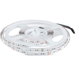 Brightium Ledstrip, 10 m, 60 leds, 7 W/m, RGB, IP20, 24 V, ideaal voor decoratie en sfeer, flexibel en eenvoudig te installeren Brightium Ledstrip, 10 m, 60 leds, 7 W/m, RGB, IP20, 24 V, ideaal voor decoratie en sfeer, flexibel en eenvoudig te installeren