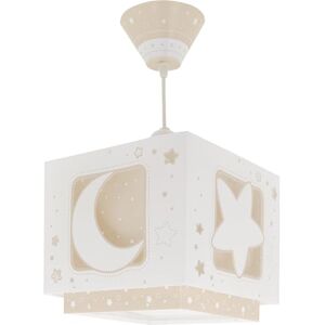 Dalber Kinderhanglamp met Maan en Sterren, Maanlicht Beige, 63232MB, E27, kinderlampen voor jongens, meisjes en baby's. Dalber Kinderhanglamp met Maan en Sterren, Maanlicht Beige, 63232MB, E27, kinderlampen voor jongens, meisjes en baby's.