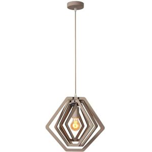 LUCIDE MAURO Hanglamp Kinderkamer 1xE27 Taupe LUCIDE MAURO Hanglamp Kinderkamer 1xE27 Taupe