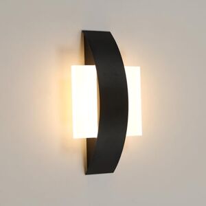 Comely Led-pared ledlamp, 10 W, 24 × 12 cm, modern zwart 3000 K, witte kabel, voor pasillo, escaleras, slaapbank, stoel, stoel, stoel, cocina, oficina Comely Led-pared ledlamp, 10 W, 24 × 12 cm, modern zwart 3000 K, witte kabel, voor pasillo, escaleras, slaapbank, stoel, stoel, stoel, cocina, oficina