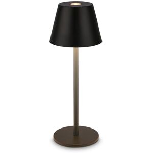 Briloner Led-tafellamp, draadloos, IP44 met touch, dimbaar, batterij vervangbaar, bedlampje, leeslamp, led-lamp, campinglamp, tafellamp, acculamp, buitenlamp, 6 x 16 cm, zwart Briloner Led-tafellamp, draadloos, IP44 met touch, dimbaar, batterij vervangbaar, bedlampje, leeslamp, led-lamp, campinglamp, tafellamp, acculamp, buitenlamp, 6 x 16 cm, zwart