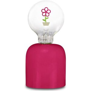 Cartomania Feel at Home Bureaulamp, fuchsia, keramiek, zacht licht, eenvoudig aan te schakelen, AA-batterij inbegrepen, voor kinderen en jongeren, cadeau-idee Cartomania Feel at Home Bureaulamp, fuchsia, keramiek, zacht licht, eenvoudig aan te schakelen, AA-batterij inbegrepen, voor kinderen en jongeren, cadeau-idee