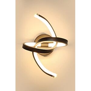 Osairous Comely Binnenwandlamp, 16W Gebogen Design LED Wandlamp, Moderne Acryl Wandlamp voor Slaapkamer, Woonkamer, Hotel, Trap, Gang, 3000K Warm Wit Osairous Comely Binnenwandlamp, 16W Gebogen Design LED Wandlamp, Moderne Acryl Wandlamp voor Slaapkamer, Woonkamer, Hotel, Trap, Gang, 3000K Warm Wit