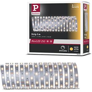Paulmann 79855 LED strip MaxLED 250 5 m warmwit IP20 incl. 1x20 watt strips strip lichtband 2700 K Paulmann 79855 LED strip MaxLED 250 5 m warmwit IP20 incl. 1x20 watt strips strip lichtband 2700 K
