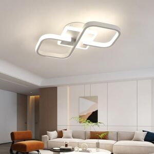 Comely vierkante LED-plafondlamp 36W 4050LM, 40,5cm moderne plafondverlichting, acryl witte plafondlamp, natuurlijk licht 4500K, energiezuinig en flikkervrij designlamp Comely vierkante LED-plafondlamp 36W 4050LM, 40,5cm moderne plafondverlichting, acryl witte plafondlamp, natuurlijk licht 4500K, energiezuinig en flikkervrij designlamp