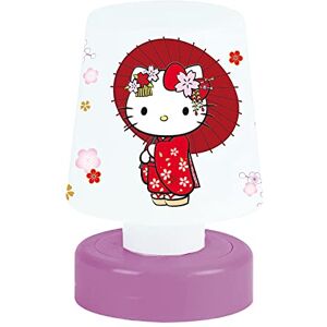 Fun House HELLO KITTY Nachtlampje drukknop H.11,5 X Ø 7,5 cm voor kinderen Fun House HELLO KITTY Nachtlampje drukknop H.11,5 X Ø 7,5 cm voor kinderen