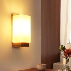 Toolight Toollight Wall Lamp Indoor Hout, LED Wandlamp Hout Dimbaar, Moderne Wandlamp 3-Color Temperatu, Retro Wandlampen voor Slaapkamer Woonkamer Hal 3000K/4500K/6500K (Incl E27 Bulb) Toolight Toollight Wall Lamp Indoor Hout, LED Wandlamp Hout Dimbaar, Moderne Wandlamp 3-Color Temperatu, Retro Wandlampen voor Slaapkamer Woonkamer Hal 3000K/4500K/6500K (Incl E27 Bulb)