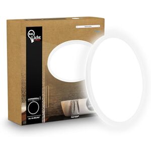 B.K.Licht LED Paneel plat met indirecte verlichting, neutraal wit licht, IP44 spatwaterdicht, plafondlamp, badkamerlamp, lampen plafond voor woon- en keukenruimtes, 42 x 3 cm, wit B.K.Licht LED Paneel plat met indirecte verlichting, neutraal wit licht, IP44 spatwaterdicht, plafondlamp, badkamerlamp, lampen plafond voor woon- en keukenruimtes, 42 x 3 cm, wit