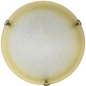 ONLI gradiënt, wit en barnsteen glas doorschijnende plafondlamp ONLI gradiënt, wit en barnsteen glas doorschijnende plafondlamp