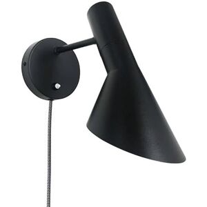 B·LED BARCELONA LED Wandlamp met kabel, stekker en schakelaar, leeslamp, elegant design, modern, Scandinavisch, draaibaar, zwart, voor slaapkamer met E27-fitting B·LED BARCELONA LED Wandlamp met kabel, stekker en schakelaar, leeslamp, elegant design, modern, Scandinavisch, draaibaar, zwart, voor slaapkamer met E27-fitting