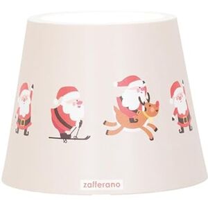 Zafferano , Poldina Kap Kerst Special Editie, Metalen Lampenkap voor Tafellamp, Compatibel met Poldina Lampen, Ontwerp in Italië, Ø11.4 x 8.9 cm, Kleur Beige Kerstman Decoratie Zafferano , Poldina Kap Kerst Special Editie, Metalen Lampenkap voor Tafellamp, Compatibel met Poldina Lampen, Ontwerp in Italië, Ø11.4 x 8.9 cm, Kleur Beige Kerstman Decoratie
