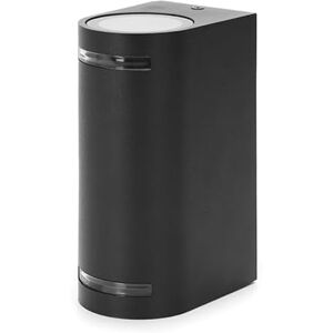 Levitantes Wandlamp van zwart metaal, type GU10, ontwerp zonder lichtbron, ideaal voor decoratieve verlichting binnenshuis Levitantes Wandlamp van zwart metaal, type GU10, ontwerp zonder lichtbron, ideaal voor decoratieve verlichting binnenshuis