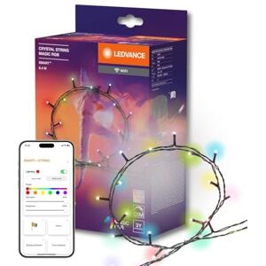 LEDVANCE - slimme WiFi kristallen LED decoratieve lamp met gekleurde gloed, RGB, dimbaar, zwart, niet verwisselbare lampen - LED-lichteband LEDVANCE - slimme WiFi kristallen LED decoratieve lamp met gekleurde gloed, RGB, dimbaar, zwart, niet verwisselbare lampen - LED-lichteband