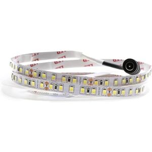 VoltShine 24 V SMD2835 Ziadna IP20 ledstrip, perfect voor sfeer in de kamer, met 120 leds/m in 5 meter, biedt warm licht van 3000 K, ideaal voor een gezellige en aangename sfeer. VoltShine 24 V SMD2835 Ziadna IP20 ledstrip, perfect voor sfeer in de kamer, met 120 leds/m in 5 meter, biedt warm licht van 3000 K, ideaal voor een gezellige en aangename sfeer.