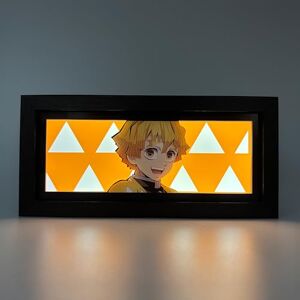 Otaku Lamps Otaku Zenitsu (Demon Slayer) LED Light Box Otaku Lamps Otaku Zenitsu (Demon Slayer) LED Light Box