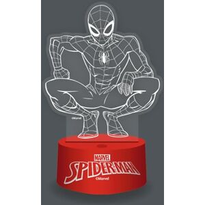 WONDEE Marvel LED-lamp 3D Spiderman met afstandsbediening, meerkleurig, voor decoratie en nachtlampje voor kinderkamer, ontspannende nachtsfeer, cadeau Spiderman kinderen WONDEE Marvel LED-lamp 3D Spiderman met afstandsbediening, meerkleurig, voor decoratie en nachtlampje voor kinderkamer, ontspannende nachtsfeer, cadeau Spiderman kinderen