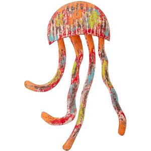 DRW Wandlamp van ijzer, oranje, 18 x 3 x 29 cm DRW Wandlamp van ijzer, oranje, 18 x 3 x 29 cm