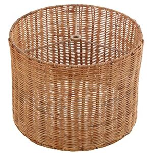 Creative 31604, Drum Spider Lamp Shade, Natural Rattan, 12" Top x 12" Bottom x 9" Height Creative 31604, Drum Spider Lamp Shade, Natural Rattan, 12" Top x 12" Bottom x 9" Height