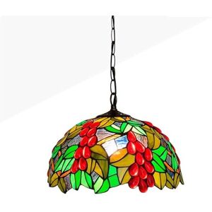 Barcelona LED Fruit Mosaic Tiffany Hanglamp - Binnen Barcelona LED Fruit Mosaic Tiffany Hanglamp - Binnen
