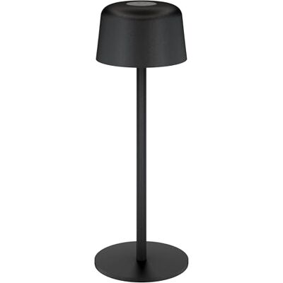 goobay Draadloze led-tafellamp 25 cm, 3 helderheidsniveaus, touch-bediening, 150 lm, 3000 K, warmwit, batterijduur tot 12 uur, IP44, metalen behuizing, incl. USB-C-oplaadkabel zwart, 77675 goobay Draadloze led-tafellamp 25 cm, 3 helderheidsniveaus, touch-bediening, 150 lm, 3000 K, warmwit, batterijduur tot 12 uur, IP44, metalen behuizing, incl. USB-C-oplaadkabel zwart, 77675