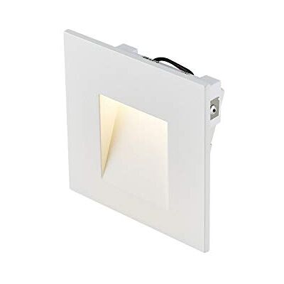 SLV wandinbouwarmatuur MOBALA/plafond- en wandverlichting binnen, ledspot, inbouwarmatuur, wandinbouwarmatuur, plafondspot / 3000K 1,3 W 14 lm wit SLV wandinbouwarmatuur MOBALA/plafond- en wandverlichting binnen, ledspot, inbouwarmatuur, wandinbouwarmatuur, plafondspot / 3000K 1,3 W 14 lm wit