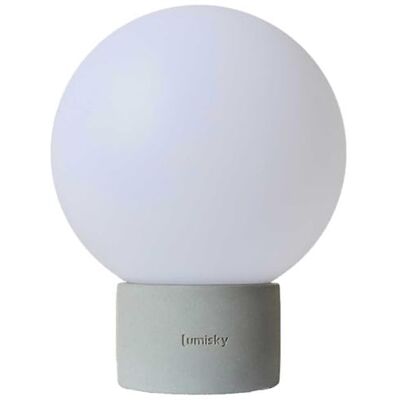 Lumisky Draadloze dimbare LED touch tafellamp met betonnen voet H25CM TERRA CONCRETE Lumisky Draadloze dimbare LED touch tafellamp met betonnen voet H25CM TERRA CONCRETE