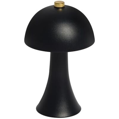 Idena 50156 LED-tafellamp Touch Fado, dimbare nachtlamp met USB-C, lamp voor binnen, tafellamp in zwart, ca. 10 x 16,5 cm Idena 50156 LED-tafellamp Touch Fado, dimbare nachtlamp met USB-C, lamp voor binnen, tafellamp in zwart, ca. 10 x 16,5 cm