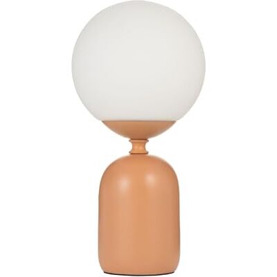 Pauleen Glowing Charm Tafellamp - Opal glas kap, Keramische basis, Moderne decoratie Pauleen Glowing Charm Tafellamp - Opal glas kap, Keramische basis, Moderne decoratie