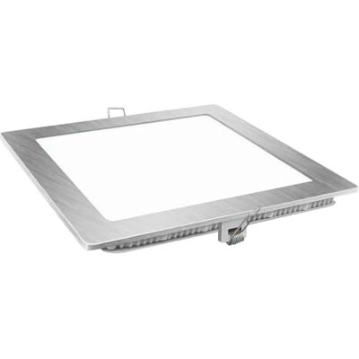 Brightium DOWNLIGHT LED vierkant zilver 15W koud: verlichting met stijl en efficiëntie. Het moderne en elegante ontwerp past in elke kamer en biedt een gelijkmatige helderheid en bespaart energie. Brightium DOWNLIGHT LED vierkant zilver 15W koud: verlichting met stijl en efficiëntie. Het moderne en elegante ontwerp past in elke kamer en biedt een gelijkmatige helderheid en bespaart energie.