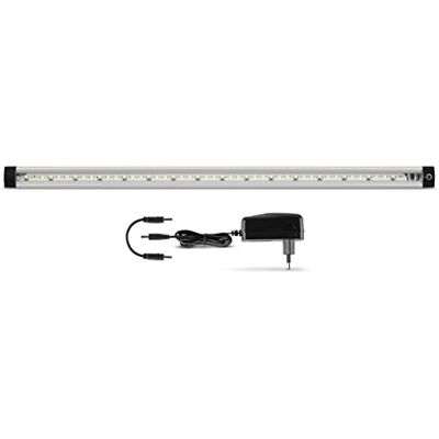 Zilverkleurige LED Plafondlamp - Sensor, 30.000h - Keuken Zilverkleurige LED Plafondlamp - Sensor, 30.000h - Keuken