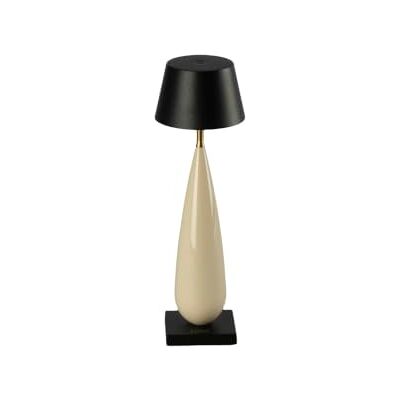 Konstsmide Frejus 7893-337, USB, zwart/keramiek, voor binnen en buiten, draadloos, 7,5 x 30 x 7,5 cm Decoratieve verlichting met bijzondere uitstraling Konstsmide Frejus 7893-337, USB, zwart/keramiek, voor binnen en buiten, draadloos, 7,5 x 30 x 7,5 cm Decoratieve verlichting met bijzondere uitstraling