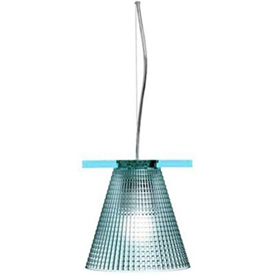Kartell Light-Air, hanglampen met reliëf, blauw Kartell Light-Air, hanglampen met reliëf, blauw
