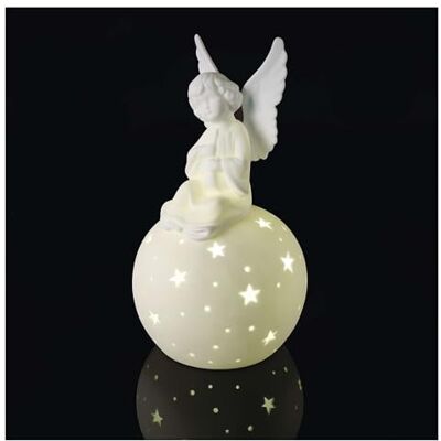 EMOS Keramische engel LED - 29cm - Warm wit - Binnen - Engellicht EMOS Keramische engel LED - 29cm - Warm wit - Binnen - Engellicht