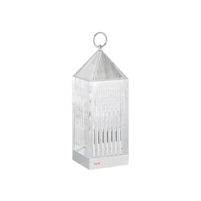 Kartell Lantern Tafellamp, glashelder, met dimmer Kartell Lantern Tafellamp, glashelder, met dimmer