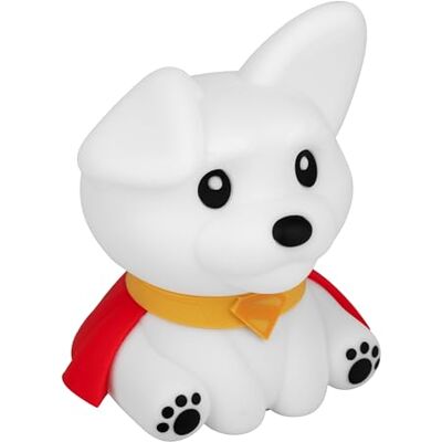 Paladone Superman Krypto The Superdog SquishyGlo siliconen lamp, officieel gelicentieerde DC Comics-lamp voor kinderen, tieners en volwassenen, draadloos en oplaadbaar slaapkamerdecor, verzamelobject Paladone Superman Krypto The Superdog SquishyGlo siliconen lamp, officieel gelicentieerde DC Comics-lamp voor kinderen, tieners en volwassenen, draadloos en oplaadbaar slaapkamerdecor, verzamelobject